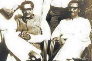 বঙ্গবন্ধু শেখ মুজিবুর রহমান [ Bangabandhu Sheikh Mujibur Rahman] ও তাজউদ্দীন আহমদ [ Tajuddin Ahmed ]