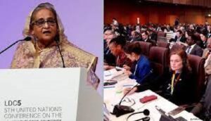 অনুদান নয়, স্বল্পোন্নত দেশগুলো আন্তর্জাতিক প্রতিশ্রুতি অনুযায়ী তাদের প্রাপ্য চায় : প্রধানমন্ত্রী