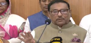 শেখ হাসিনাকে হত্যার হুমকিতে বিএনপির মৌন সম্মতি আছে : ওবায়দুল কাদের