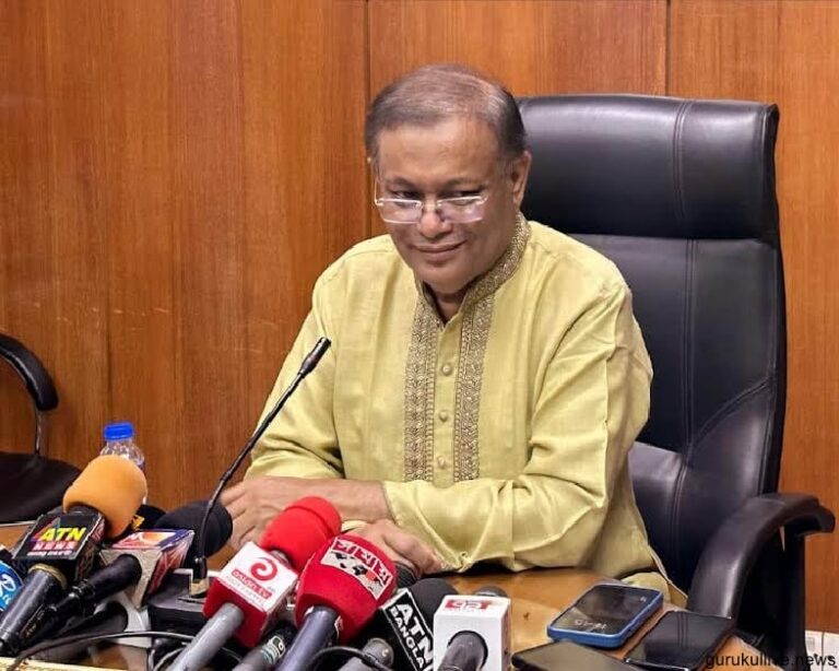 বিএনপির বারবার একদফা ঘোষণা কোনো গুরুত্ববহন করে না : তথ্যমন্ত্রী